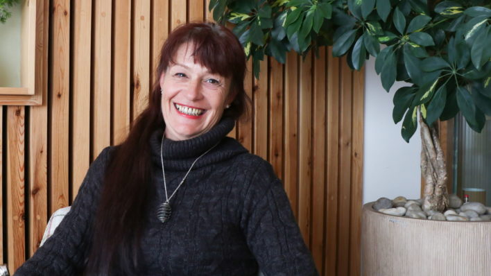Karin Living Well patient at Arthur Rank Hospice Charity