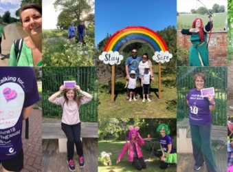 Participant photos from Star Shine Walk 2020
