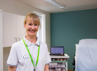 Sue Rossiter, Day Therapy team lead