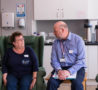 Patient speaking to Chaplain
