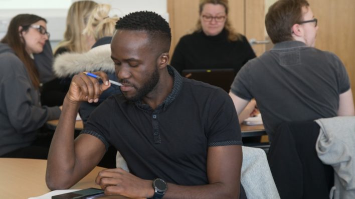 Student at Arthur Rank Hospice Charity for Anglia Ruskin University module