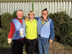 Photos of last year’s volunteers on their ‘treasure hunt for trees’. Volunteers are essential to the success of Arthur Rank Hospice Charity’s Christmas Tree recycling scheme, which takes place after the festive break on Thursday 7, Friday 8, Saturday 9 and Sunday 10 January.