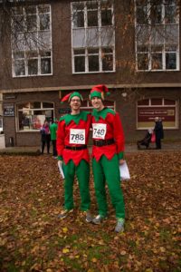 Fancy dress runners for Arthur Rank Hospice Charity 