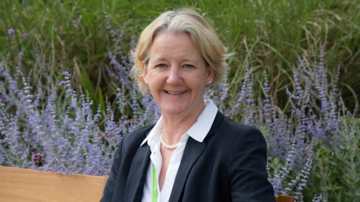 Kate Kirk, Chair of Trustees at Arthur Rank Hospice Charity