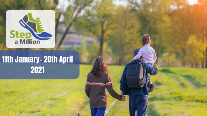 Families, friends, groups of colleagues and organisations are being invited to take part in Arthur Rank Hospice Charity’s Step a Million, which has been designed with COVID considerations in mind.