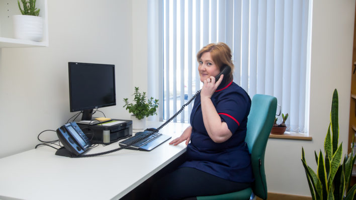 Phillippa Munk, Clinical Nurse Specialist at Arthur Rank Hospice Charity Palliative Hub