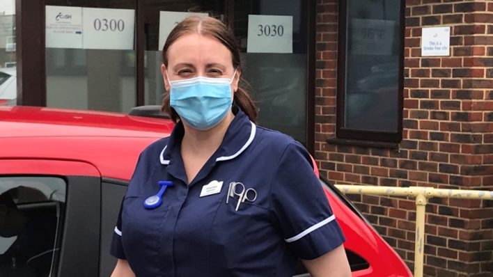 Amanda Nurse at Arthur Rank Hospice Charity