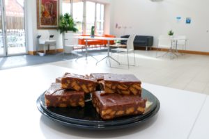 Chocolate Biscuit Cake at Arthur Rank Hospice Bistro