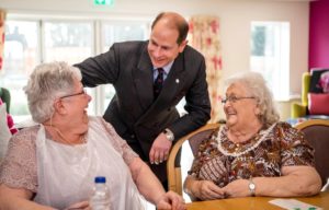 Earl of Wessex at Arthur Rank Hospice . Picture: Keith Heppell