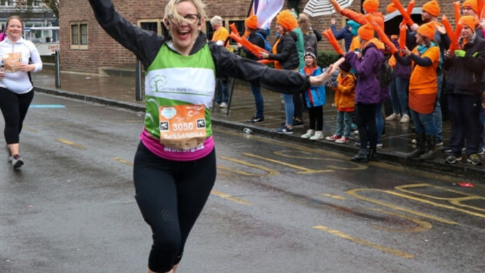 Challenges-Cambridge Half Runner on Bridge Street