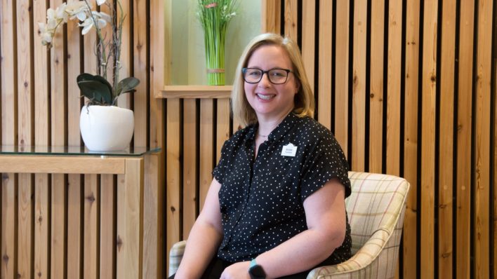 Kristie Foreman, Young Persons Transition Coordinator for Arthur Rank Hospice Charity