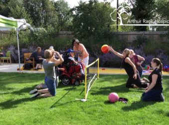 Young People Transition Day In Garden