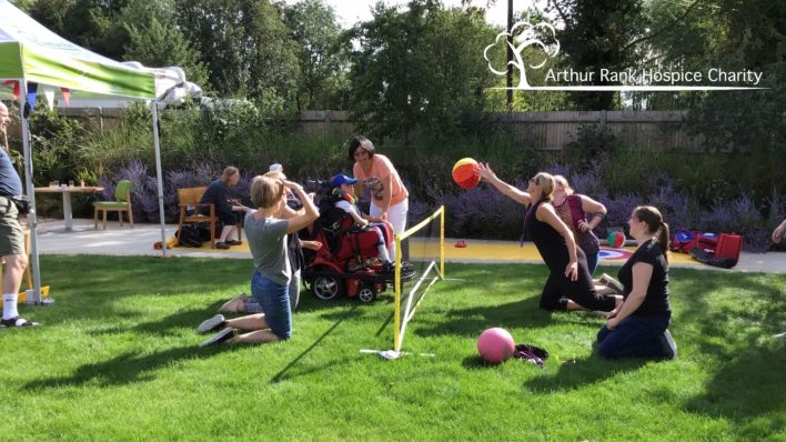 Young People Transition Day In Garden