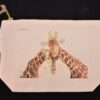 Georgie The Giraffe Lined Mini Eco Bag