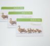 3 booklets with a pictures of a Mother duck and chicks