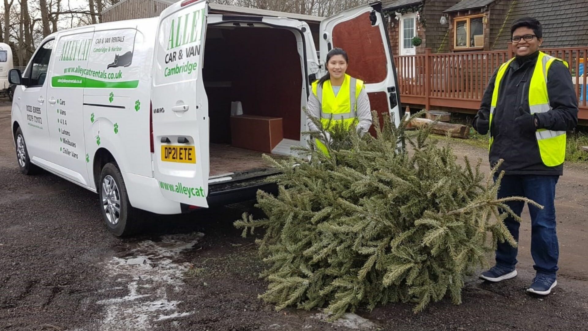 £58,000 raised and over 3000 trees collected in the 2022 Christmas Tree Recycling Scheme