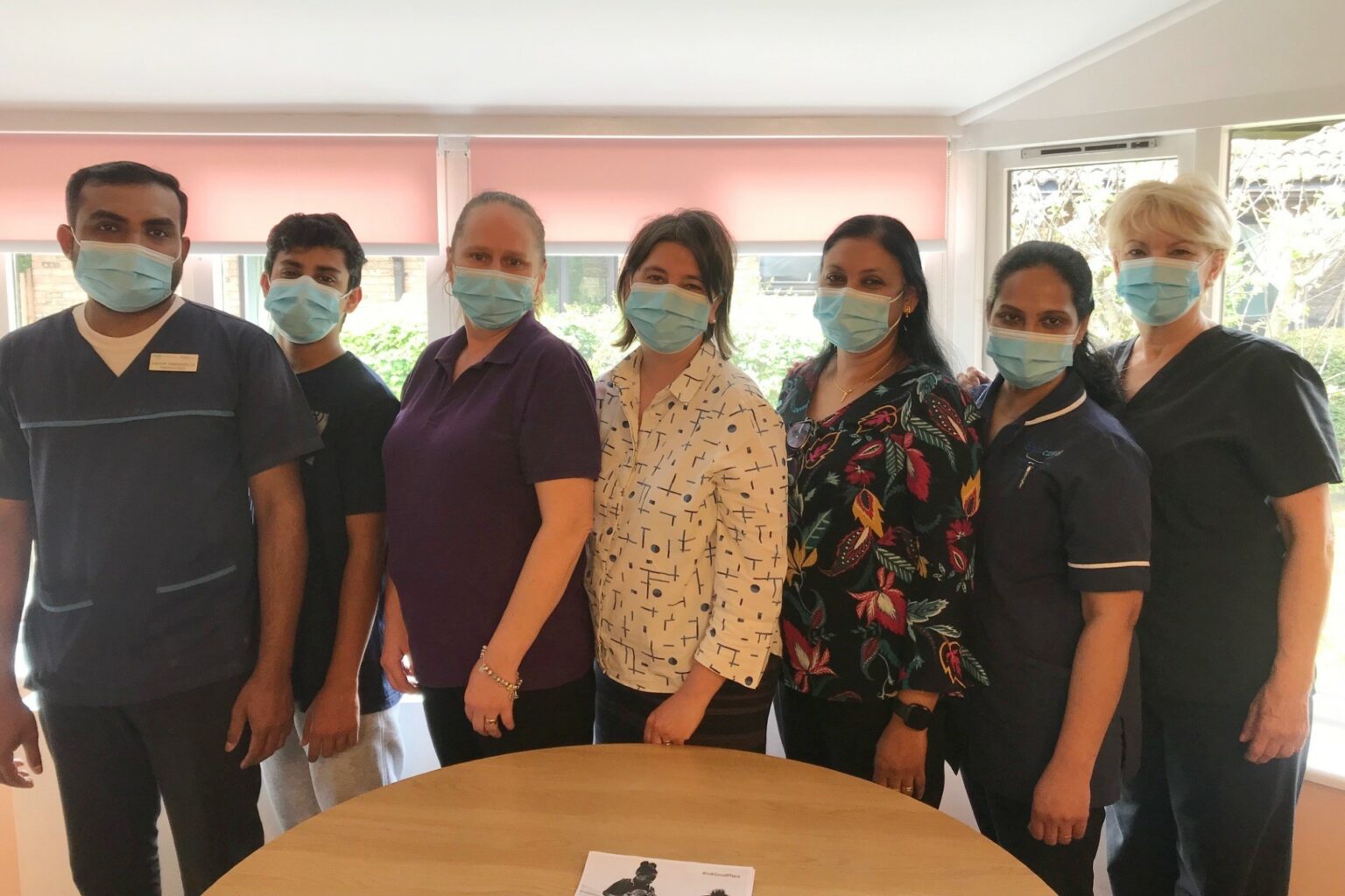 Clinical Hospice Colleagues work together with Cambridge Care Homes