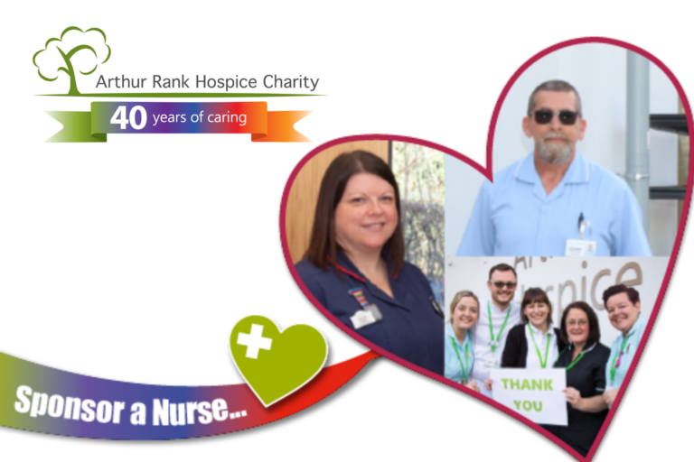 40 years of caring Arthur Rank Hospice Charity