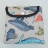 Eco Chic Large Recycled Cool Bag – Sea Creatures Grey