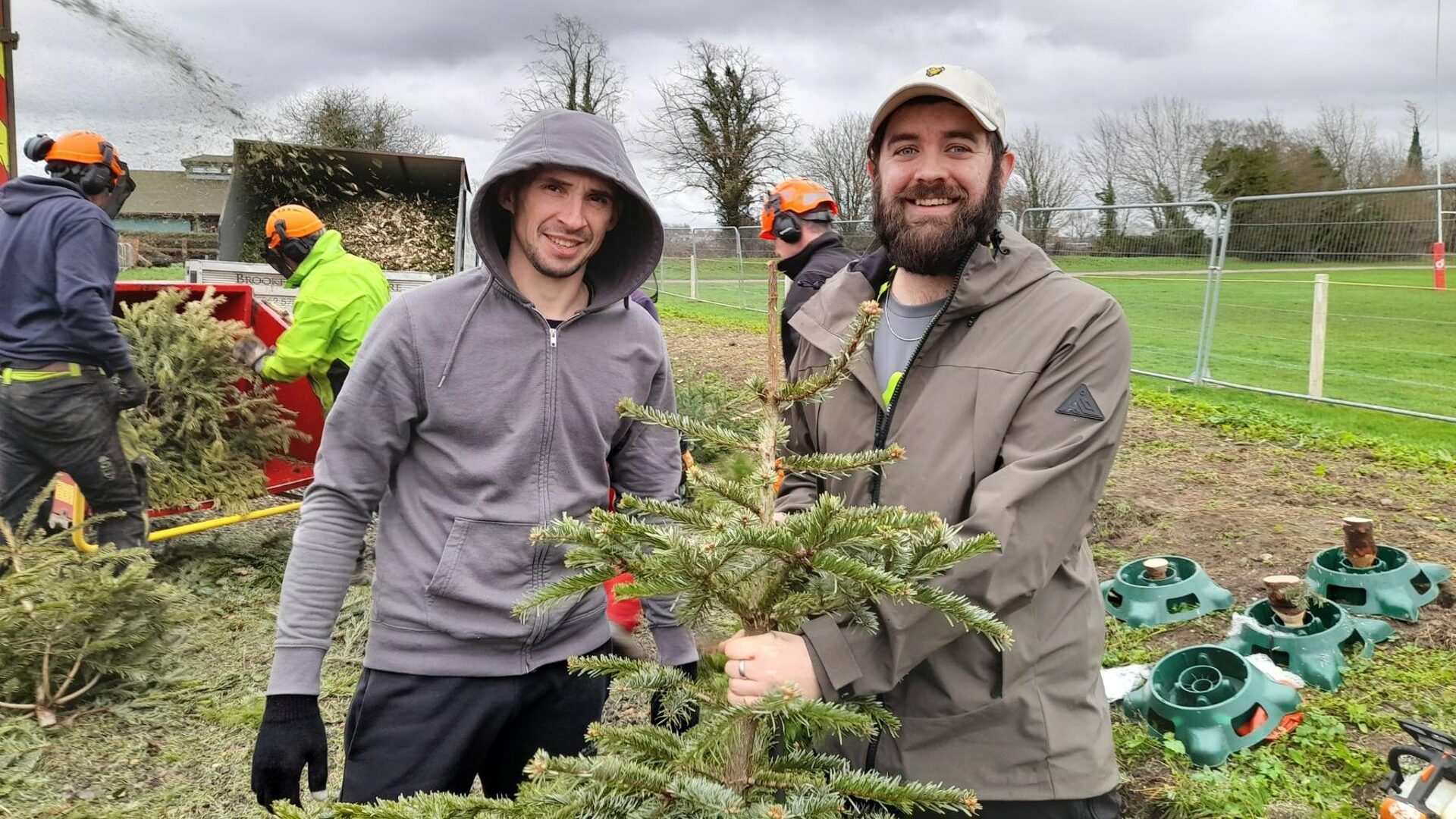 Christmas Tree Recycling - Arthur Rank Hospice Charity