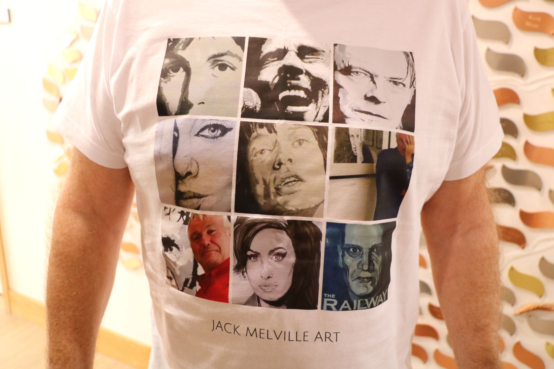 Jack Melville is remembered through his art for the Charity Arthur
