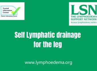 Green image for Lymphoedema Self Lymphatic Drain For The Leg