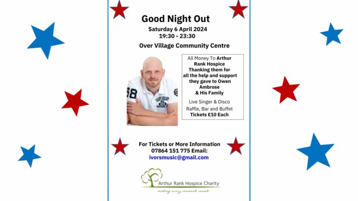 Poster for good night out event