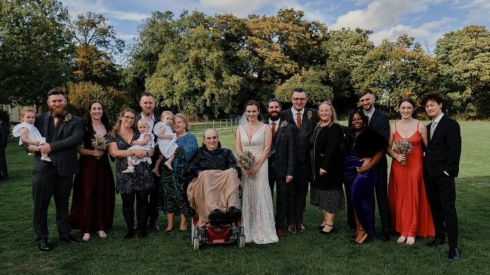 Group photo of Percival family
