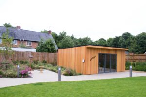 Large shed out door studio