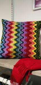 patterned cushion