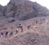 People climbing a mountain