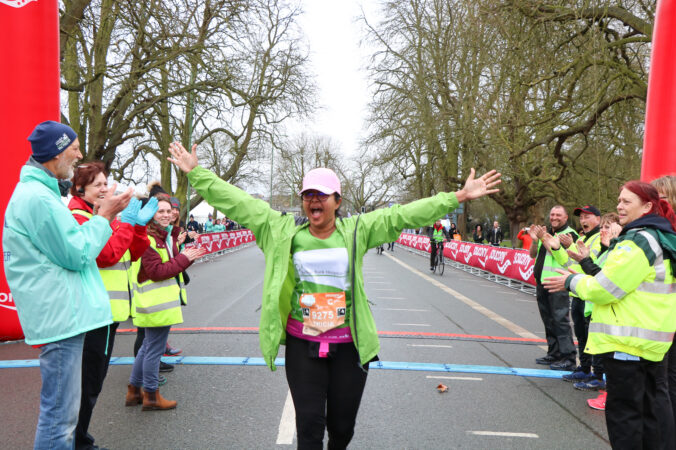 female runner