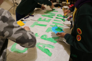 Colourful banners