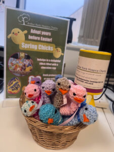 Knitted chicks