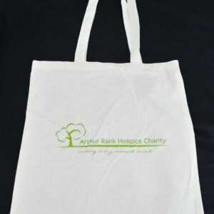 Arthur Rank Hospice Charity Tote Bag In Unbleached Woven Cotton