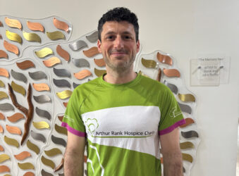 Male in running kit