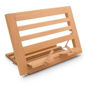 Folding Wooden Reading Rest - Perfect For Books, Magazines, Tablet Computers And More