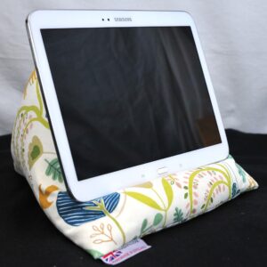 The Wheat Bag Company PADi Pillow Tablet/Book Rest With Scandi Woods Pattern (Made in Wiltshire, England)