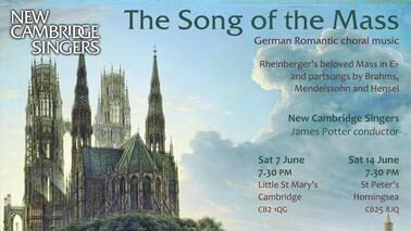 New cambridge singers june concerts