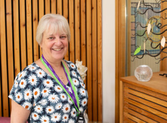 Female smiling at the camera