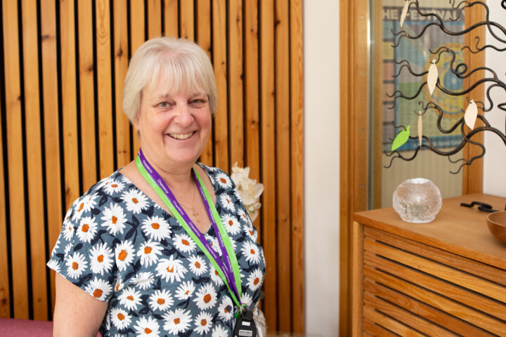 Female smiling at the camera