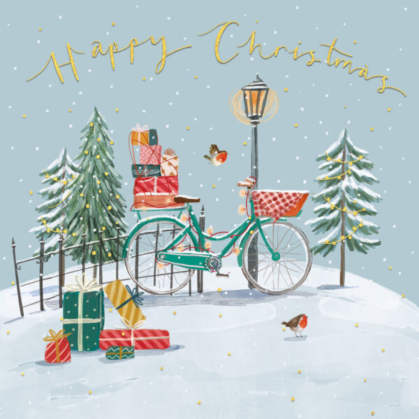 My New Bike - Pack of 10 Christmas Cards with Envelopes