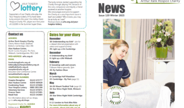 Front and back image of newsletter