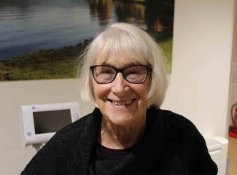 Female with short bob hair