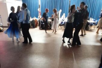 Adults dancing