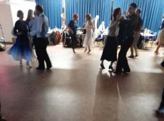 Adults dancing