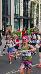 Female running