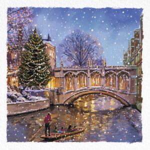 Cambridge At Christmas - Pack of 10 Christmas Cards & Envelopes